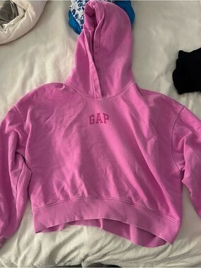 GAP Bubblegum Pink Hooded Sweatshirt